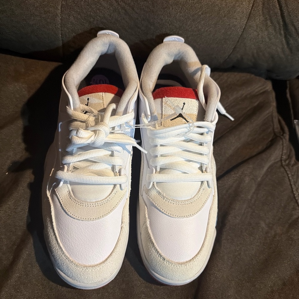 Mens Size 10.5 Nike Air Jordan 4 RM Fire red Basketball Shoes NWOT - Picture 2 of 7